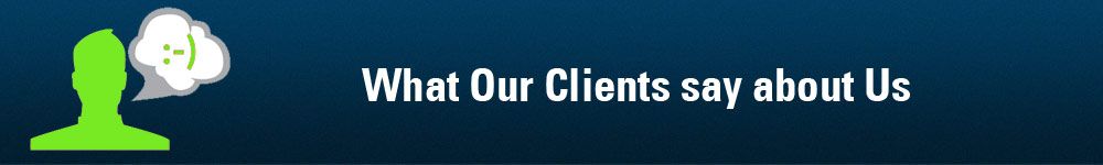 what our clients say about us